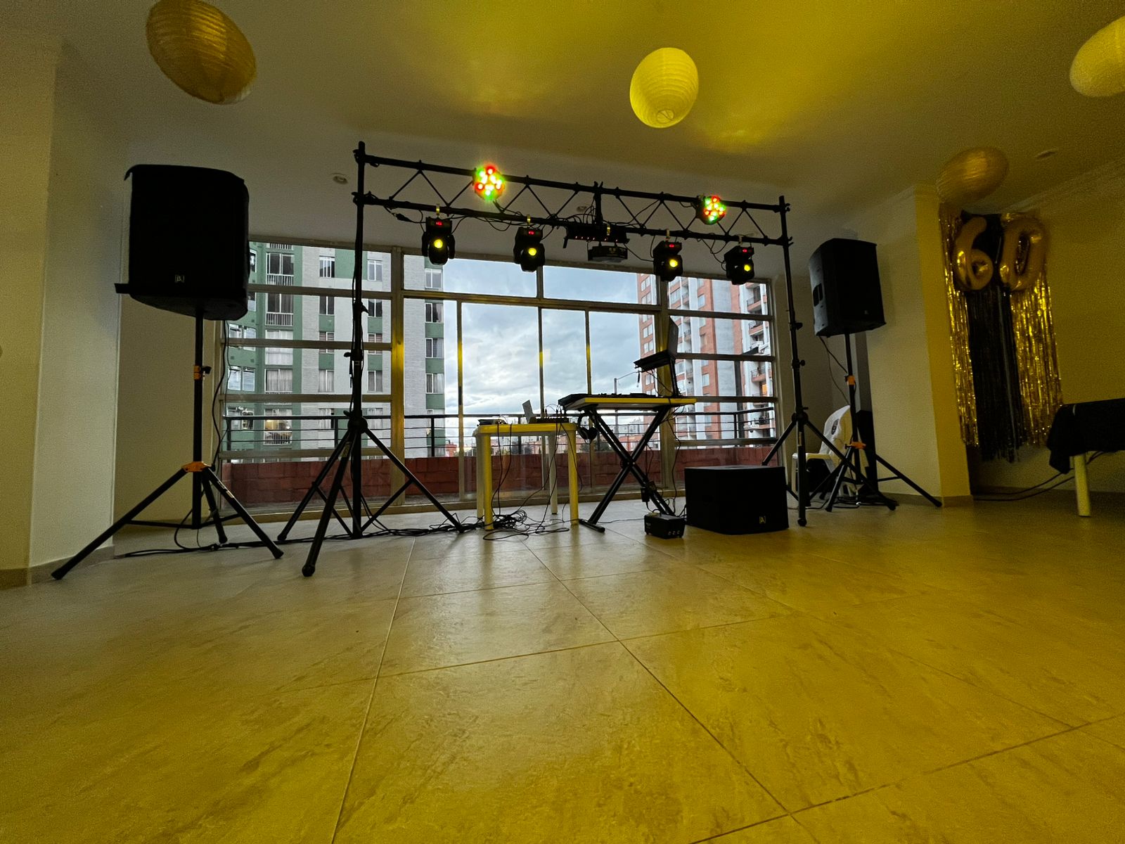 Momento de un evento producido por Toledo Producciones