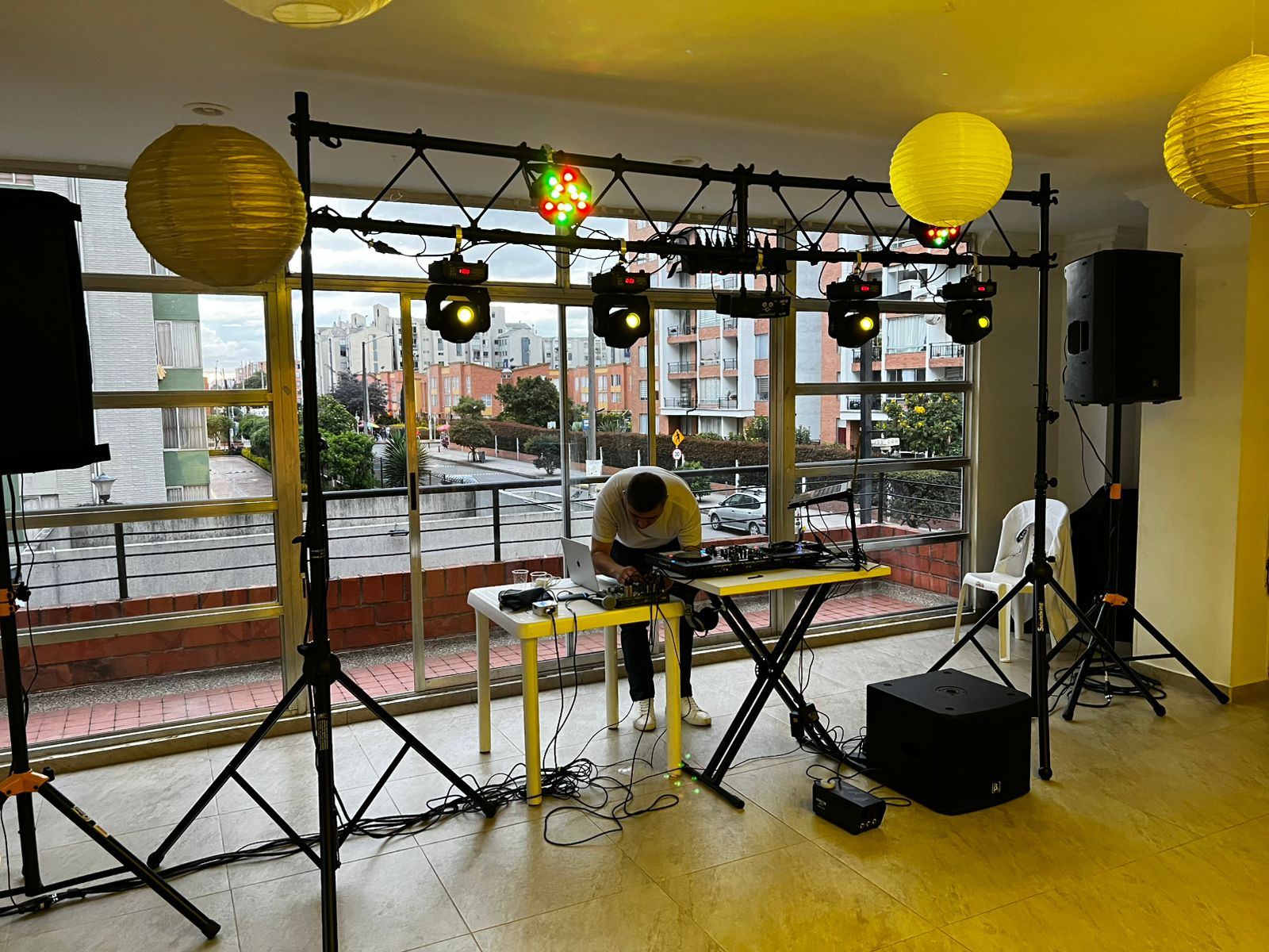 Momento de un evento producido por Toledo Producciones